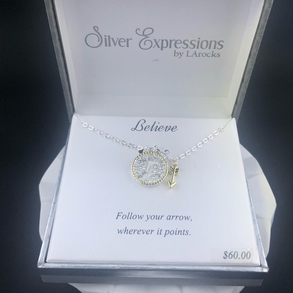 Silver Expressions by LArocks “Believe” Necklace - Picture 12 of 17